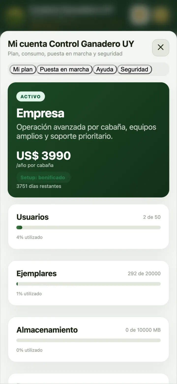 Mi plan: uso y puesta en marcha.