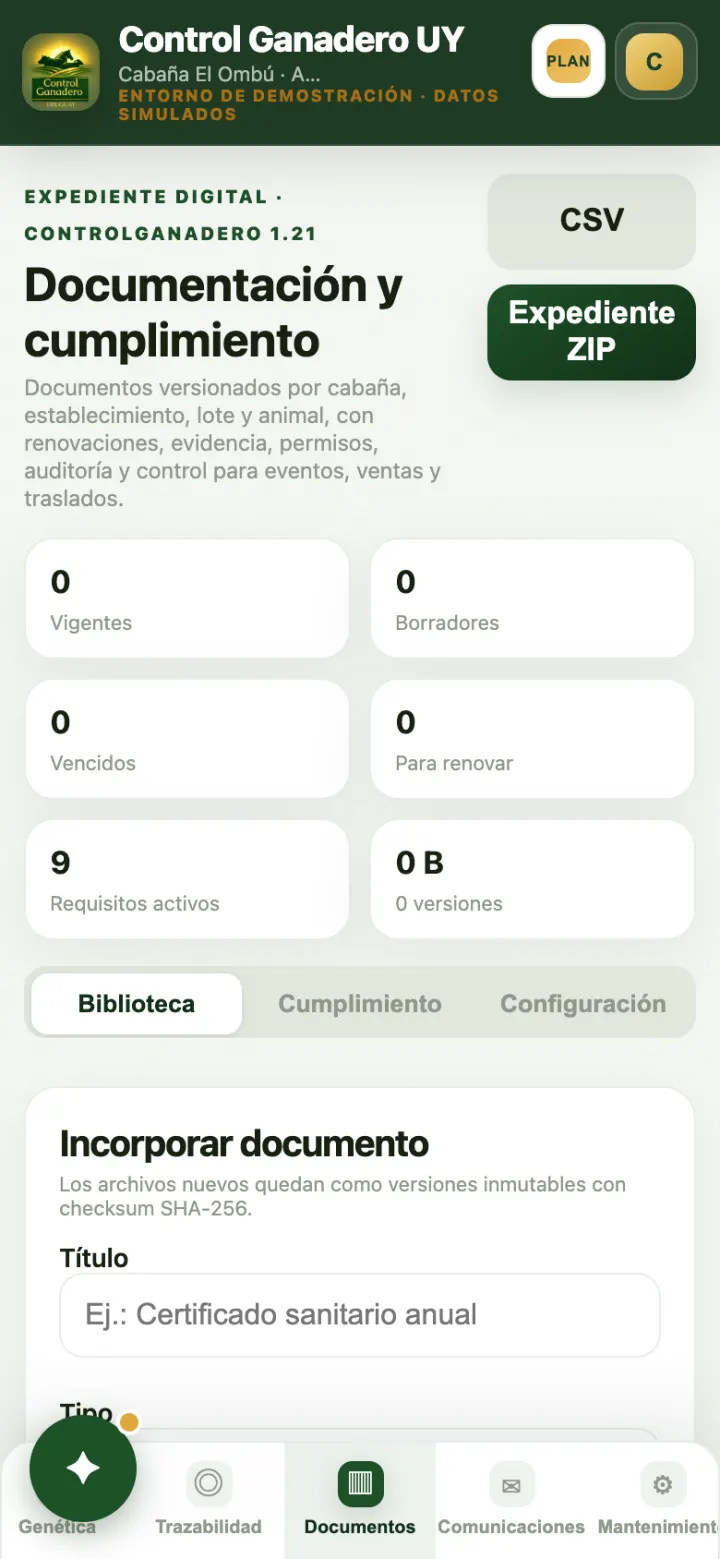 Documentos.